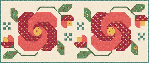 RESERVATION - Orchard House Rose in Bloom Runner Kit by Heather Peterson