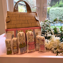 Load image into Gallery viewer, RESERVATION - My Secret Garden Garden Bunny Cottage Panel by Stacy Iest Hsu
