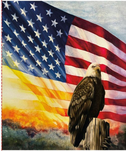 RESERVATION - American Honor Eagle Panel by Vicki Gifford