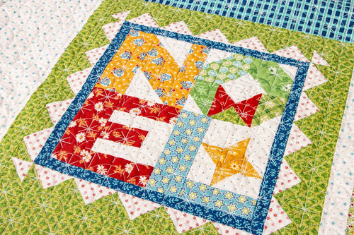 Home Town Holiday Quilt Seeds - No. 3 Noel Fabric Kit by Lori Holt