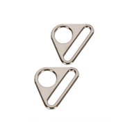 Triangle Ring Flat 1-1/2in Nickel - Set of Two by ByAnnie