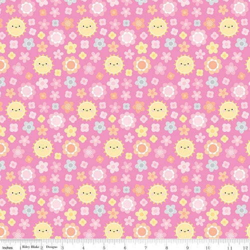 Bundle of Joy Blossoms Pink by Doodlebug Design Inc.