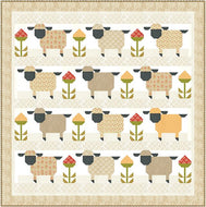 RESERVATION - Larkspur and Linen Sheep and Clover Boxed Quilt Kit by Fig Tree and Co