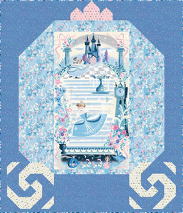 RESERVATION - Wishes Cinderella's Carriage Panel Boxed Quilt Kit by Jill Howarth
