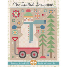 Load image into Gallery viewer, The Quilted Snowman Quilt Pattern by Lori Holt