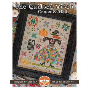 RESERVATION - The Quilted Witch Cross Stitch Kit by Lori Holt