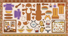 Load image into Gallery viewer, RESERVATION - Story Animals Through the Year Doll Panels by Jennifer Long
