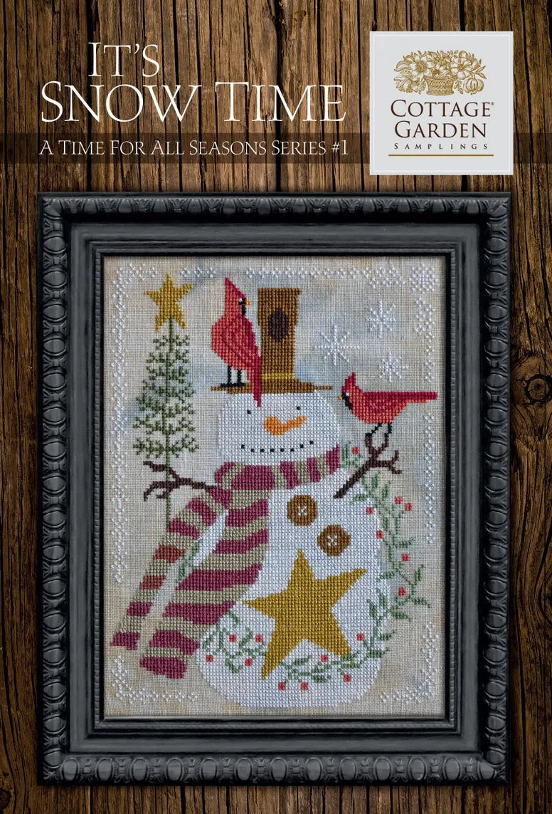 RESERVATION - A Time for All Seasons Stitch Along by Cottage Garden Samplings