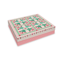 Load image into Gallery viewer, RESERVATION - Berry and Sage Berry Baskets Table Topper or Baby Quilt Boxed Quilt Kit by Lori Holt