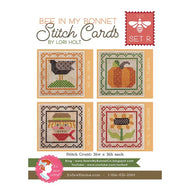 Bee In My Bonnet Stitch Cards - Set R by Lori Holt