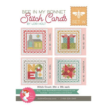 Load image into Gallery viewer, Bee In My Bonnet - Stitch Card Set W by Lori Holt