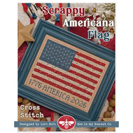 Scrappy Americana Flag by Lori Holt