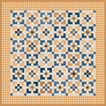 Load image into Gallery viewer, RESERVATION - Denim and Daisy Charmed Table Topper/Baby Quilt Boxed Quilt Kit by Lori Holt