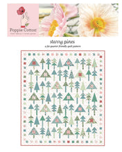 Load image into Gallery viewer, Starry Pines Quilt Pattern by Jina Barney of Poppie Cotton
