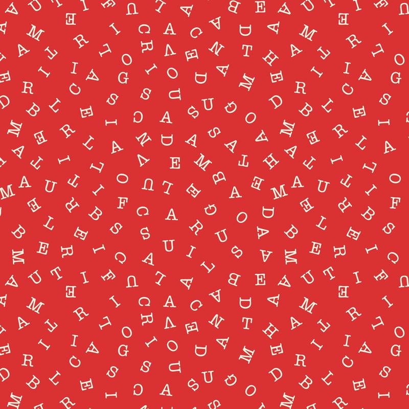 COMING SOON - Sew America Word Search Red by J. Wecker Frisch