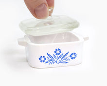 Load image into Gallery viewer, Pyrex-Inspired Mini Trinket Box - Cornflower by Twinkltoast