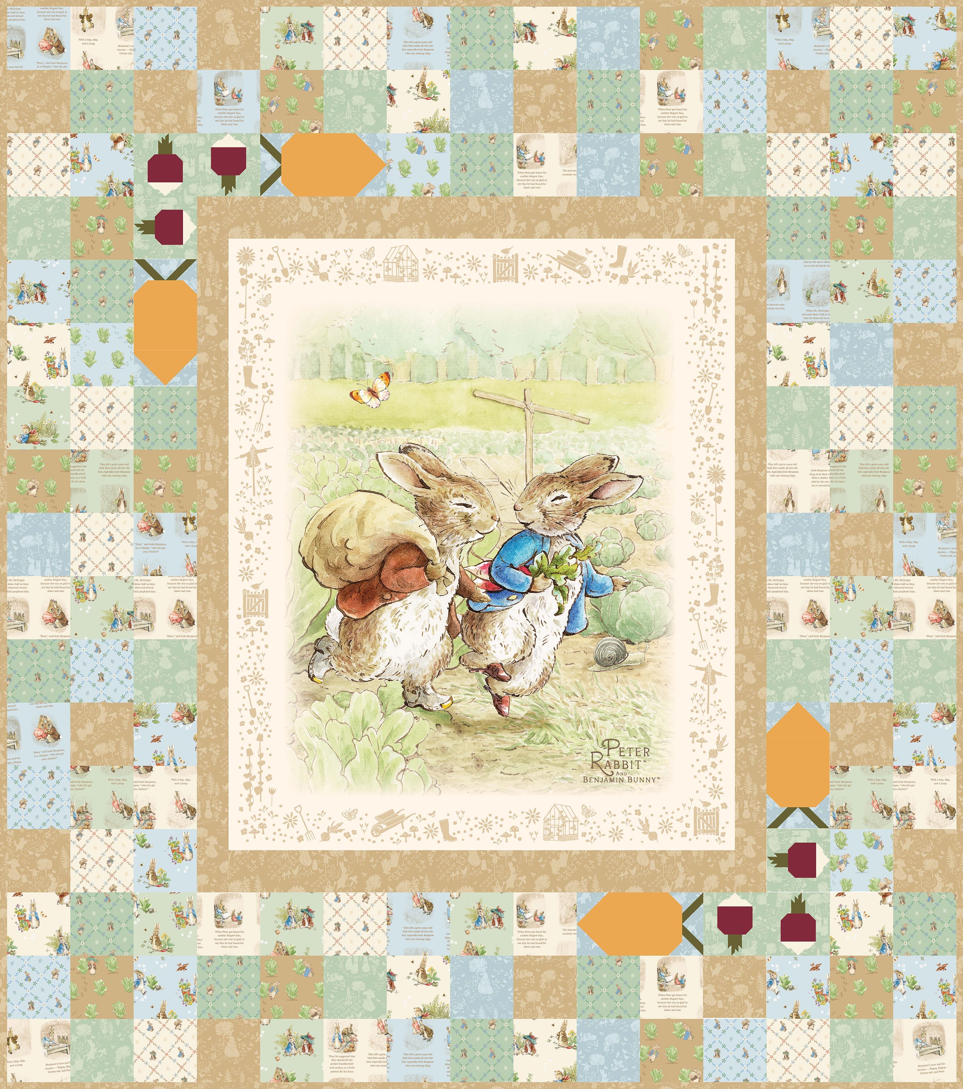 Quilting treasures béatrix potter collection - Canada