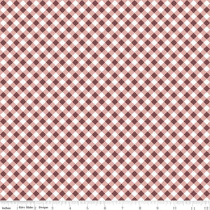 A Walk on the Prairie Gingham Dusty Rose by Modern Prairie