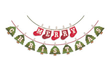 Load image into Gallery viewer, RESERVATION - TYPE/ography Say-It Sew Along Merry Christmas Banner/Let It Snow Banner Quilt Kit by Lori Holt