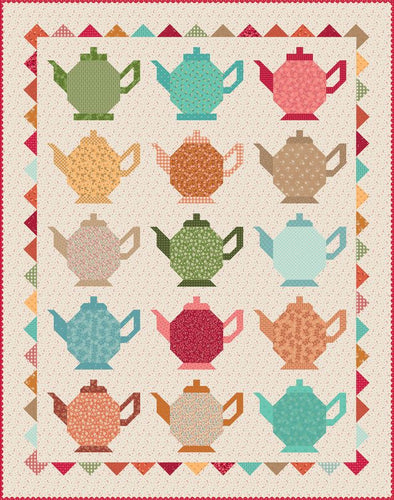 RESERVATION - Baked With Love Granny's Teapot Quilt Kit by Lori Holt