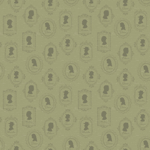 Anne of Green Gables Silhouettes Green by The RBD Designers