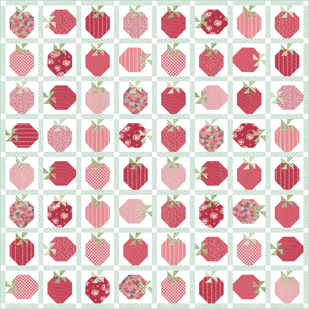 RESERVATION - Summertime Berry Picking Quilt Kit by Camille Roskelley