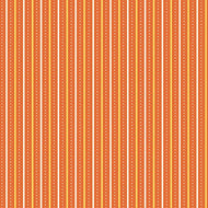 Summer's in Town Stripes Orange by Sandy Gervais