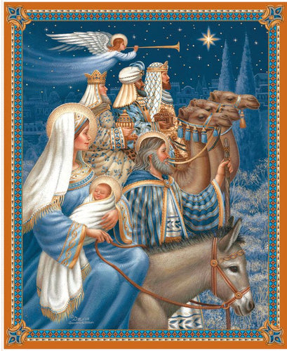 RESERVATION - Picture a Christmas II Nativity Panel by The RBD Designers