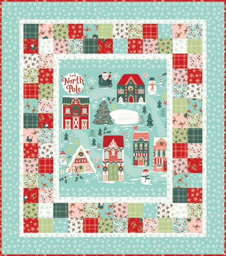 RESERVATION - The North Pole Panel Quilt Kit by My Mind's Eye