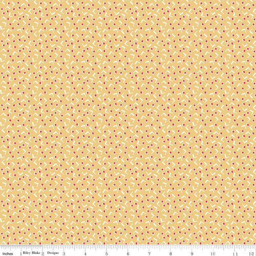 Vintage Happy 2 Tiny Squares Honey by Lori Holt