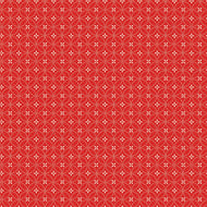 Summer's in Town Circle Dots Red by Sandy Gervais