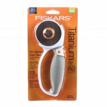 Load image into Gallery viewer, Fiskars Rotary Cutter - 60MM Titamium