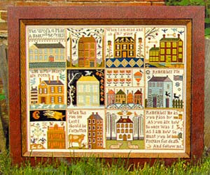 The Houses of Hawk Run Hollow by Carriage House Samplings