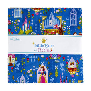 Little Brier Rose - 10" Stacker (Layer Cake) by Jill Howarth