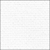 Cross Stitch Cloth - 14 Count Aida - Opalescent White by Zweigart