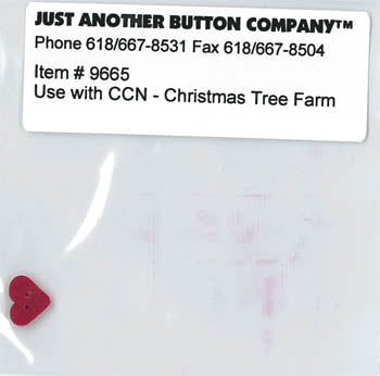 Santa's Village - Christmas Tree Farm Button by Just Another Button Company