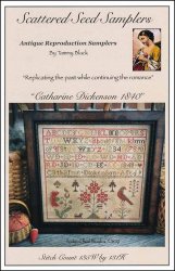 Catharine Dickenson 1840 by Scattered Seed Samplers