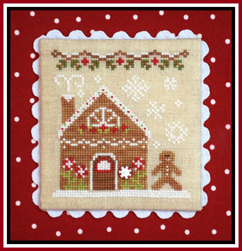 Gingerbread Village - Gingerbread House 2 by Country Cottage Needleworks