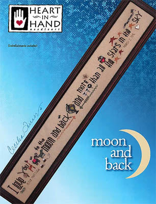 Moon and Back by Heart in Hand Needleart