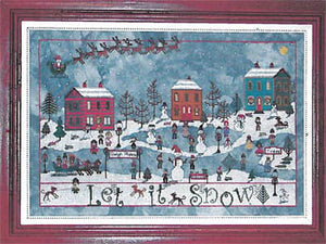 December Snow by Praiseworthy Stitches