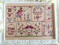 Stitching in Quilt by Cuoree Batticuore