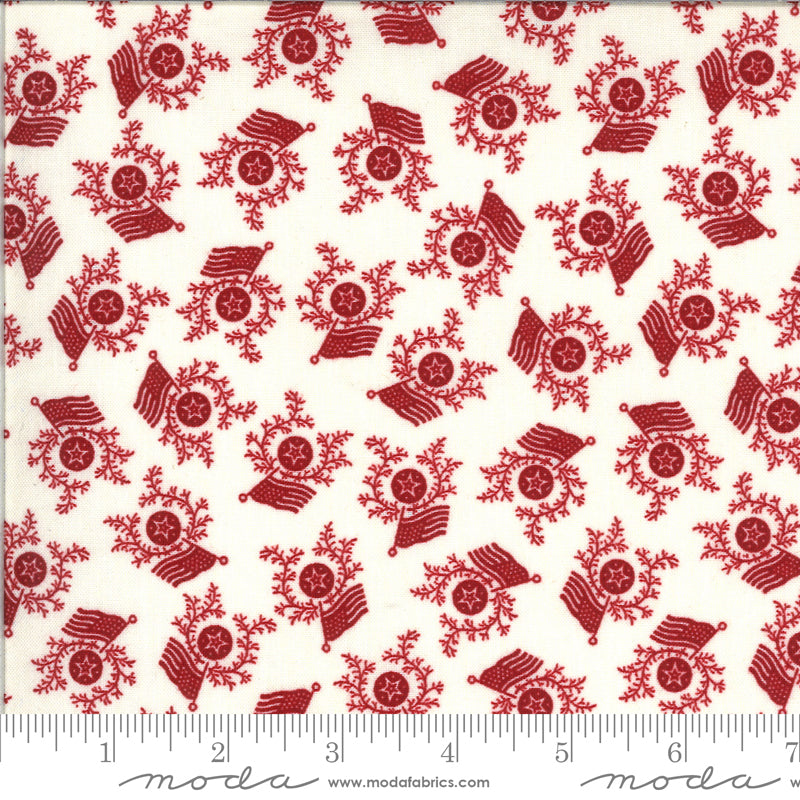 American Gatherings - Cream Red by Primitive Gatherings