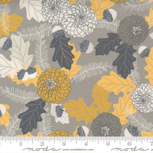 Through the Woods - Forest Floral Marigold by Sweetfire Road