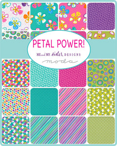 Petal Power - 2.5" Stacker (Mini Charm) by Me and My Sister Designs