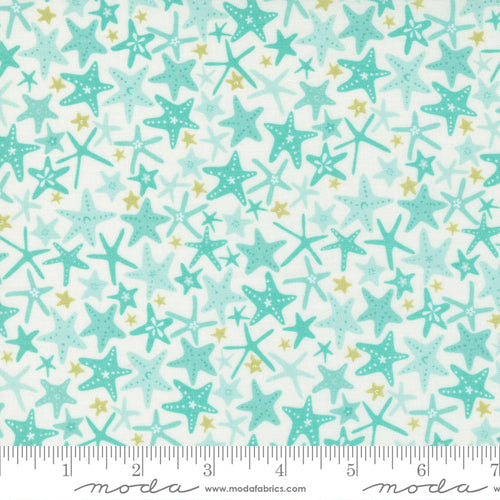 The Sea and Me - You're a Star Cloud Seafoam by Stacy Iest Hsu