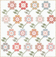 Country Rose Bloomers Boxed Quilt Kit by Lella Boutique