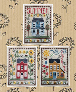 Summer House Trio by Waxing Moon Designs