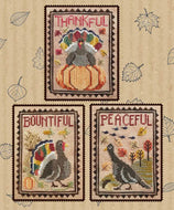 Turkey Trio by Waxing Moon Designs