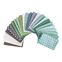 Load image into Gallery viewer, Bee Plaids - 1-Yard Bundle Teal by Lori Holt