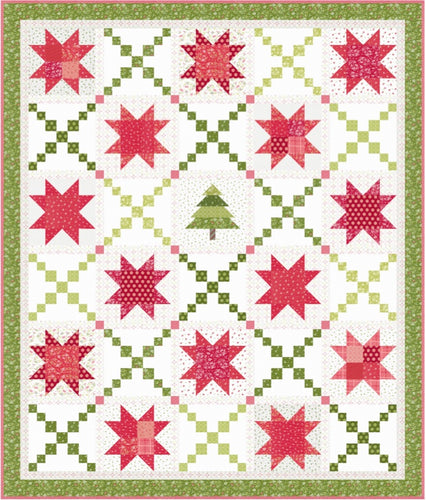 RESERVATION - Sugar Pine Stars Quilt Kit by Sherri and Chelsi